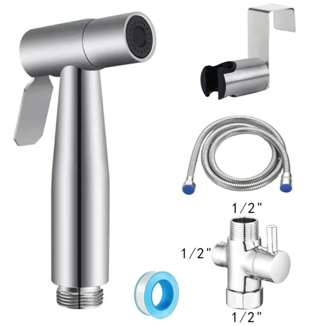 304 Stainless Steel Toilet Spray Gun Set - Musttbuy