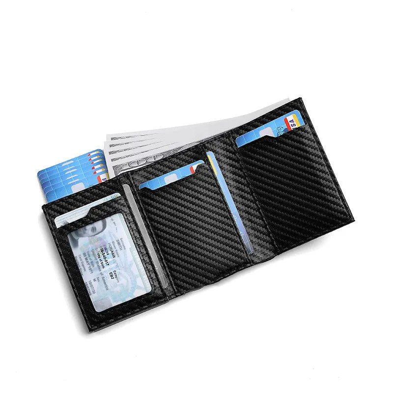 Aluminum Magnetic Anti - theft Wallet - Musttbuy
