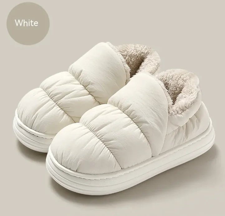 Ankle Wrap Cotton Slippers - Musttbuy