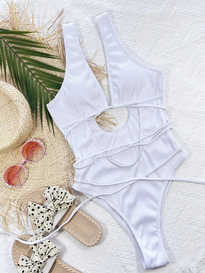 Bandage one piece Swimsuit - Musttbuy