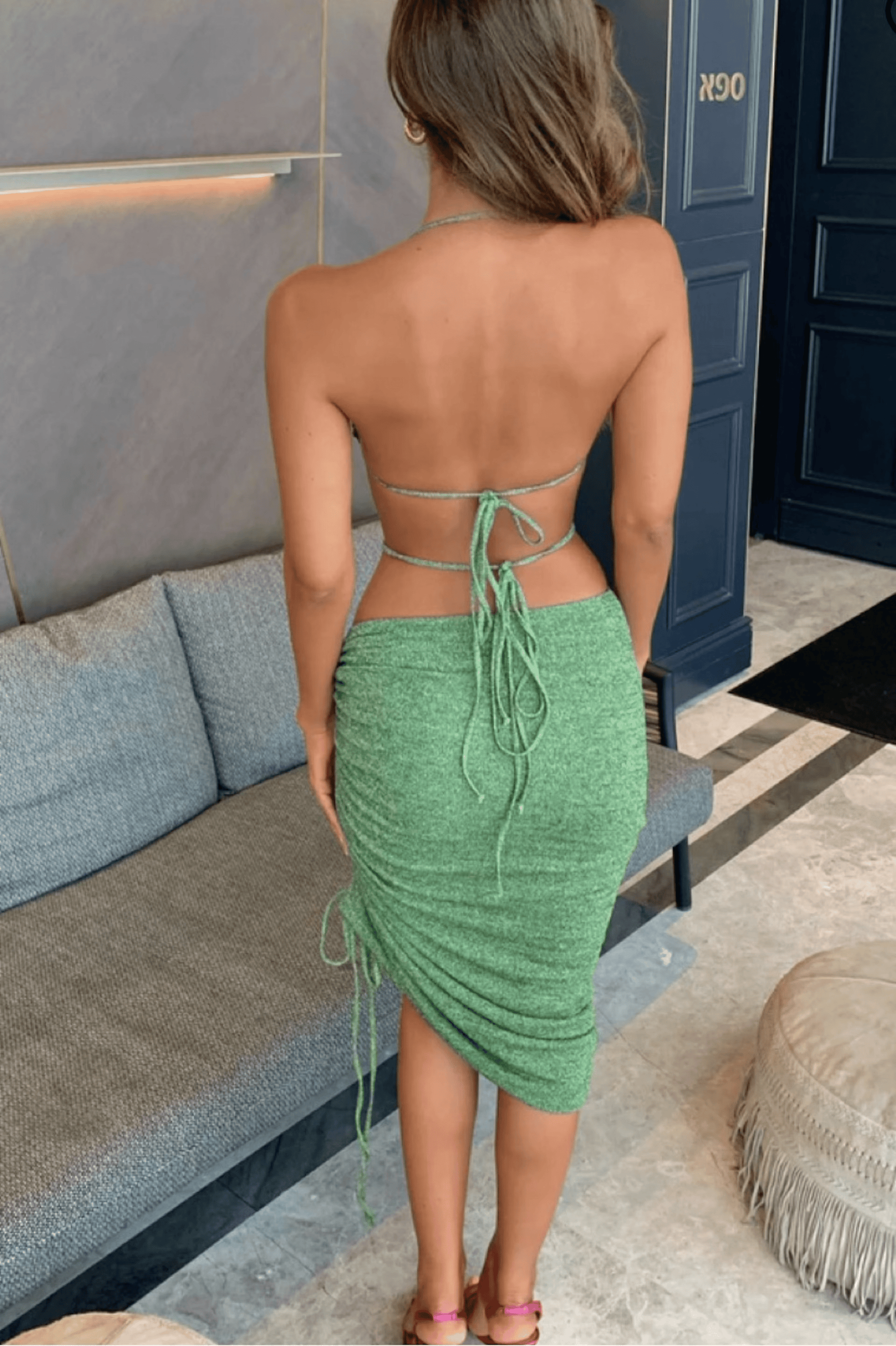 Beach Knitted Fashion Dress Sets - Musttbuy