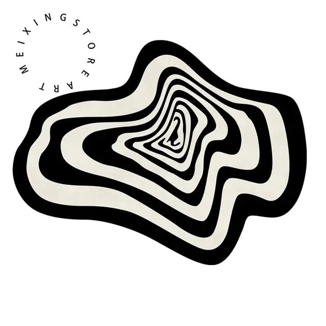 Black And White Living Room Carpet - Musttbuy