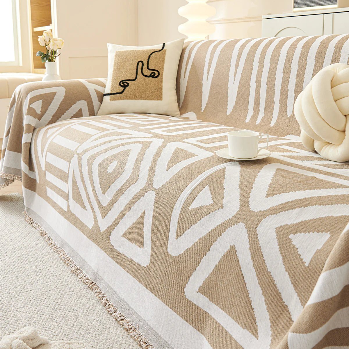 Chenille Sofa Cover - Musttbuy