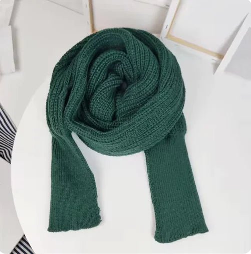 Cozy Knit Wool Scarf Shawl with Sleeves - Musttbuy