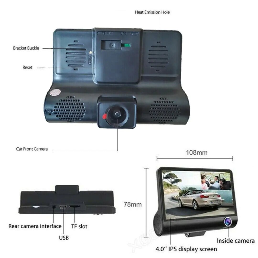 Dash Cam Recorder Camera - Musttbuy