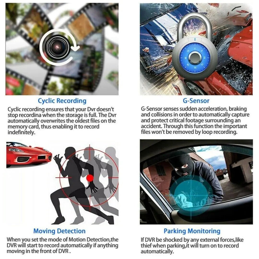 Dash Cam Recorder Camera - Musttbuy