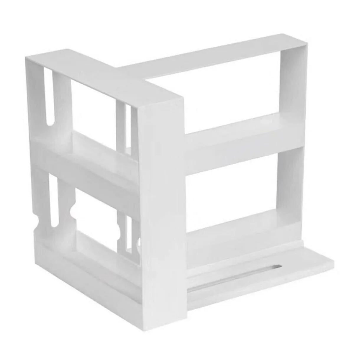 Double Layer Rotating Kitchen Spice Organizer Rack - Musttbuy