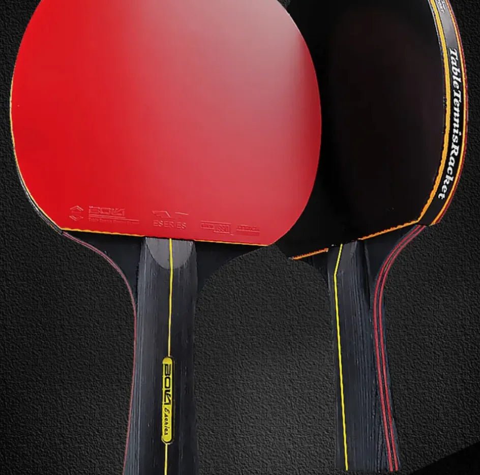 Double - Sided Adhesive Table Tennis Racket Set - Musttbuy