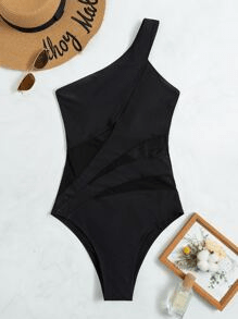Elise One - Piece Solid Color Women's Swimsuit - Musttbuy