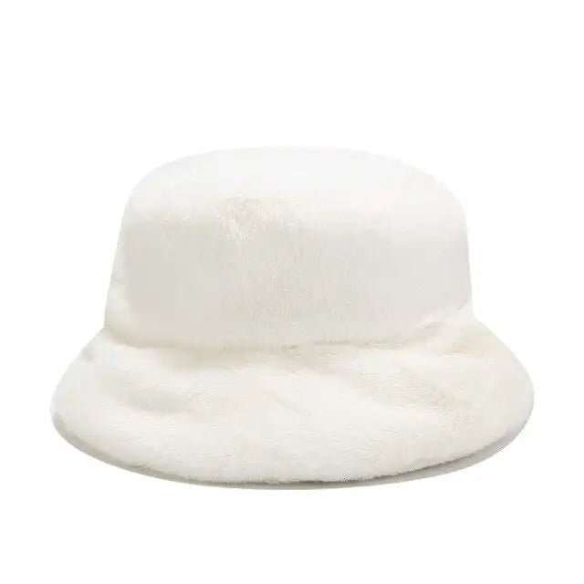 Faux Fur Bucket Hat - Musttbuy