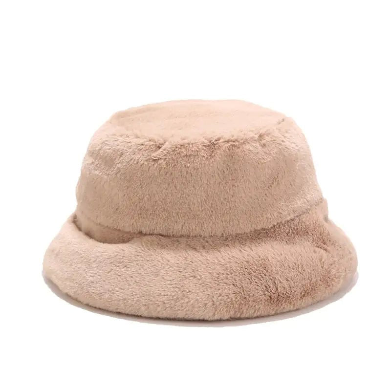 Faux Fur Bucket Hat - Musttbuy
