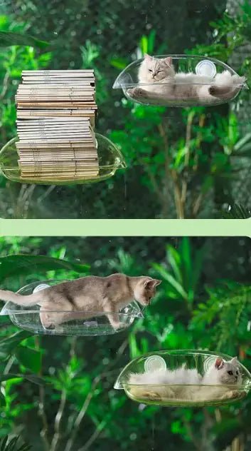 Glass Cat Sleeping Cat Hammock - Musttbuy