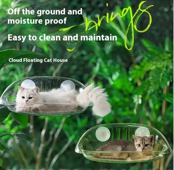 Glass Cat Sleeping Cat Hammock - Musttbuy