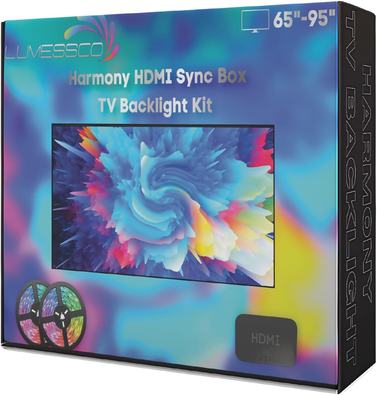HDMI Sync Box TV BackLight Kit - Musttbuy