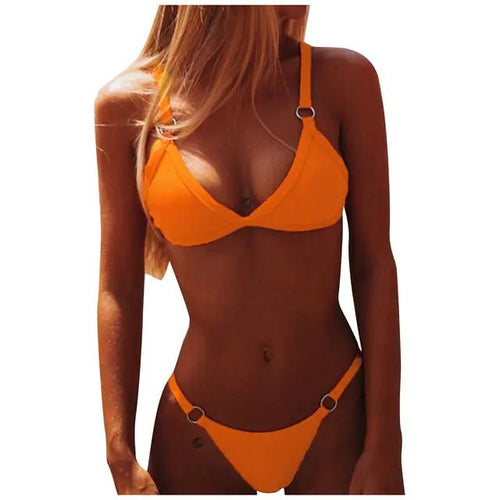 High Waist Bikini Swimsuit - Musttbuy