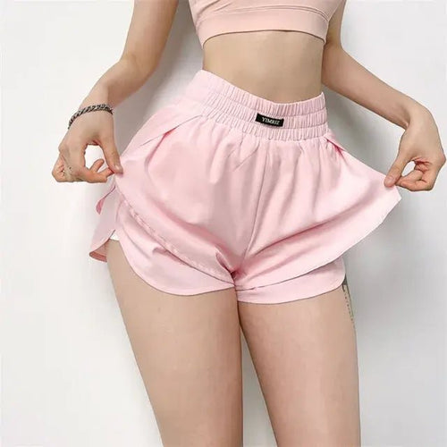 High Waist Sports Gym Shorts For Women - Musttbuy