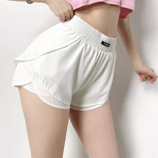 High Waist Sports Gym Shorts For Women - Musttbuy
