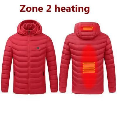 Hooded Heated Clothing Waterproof Warm Jackets - Musttbuy