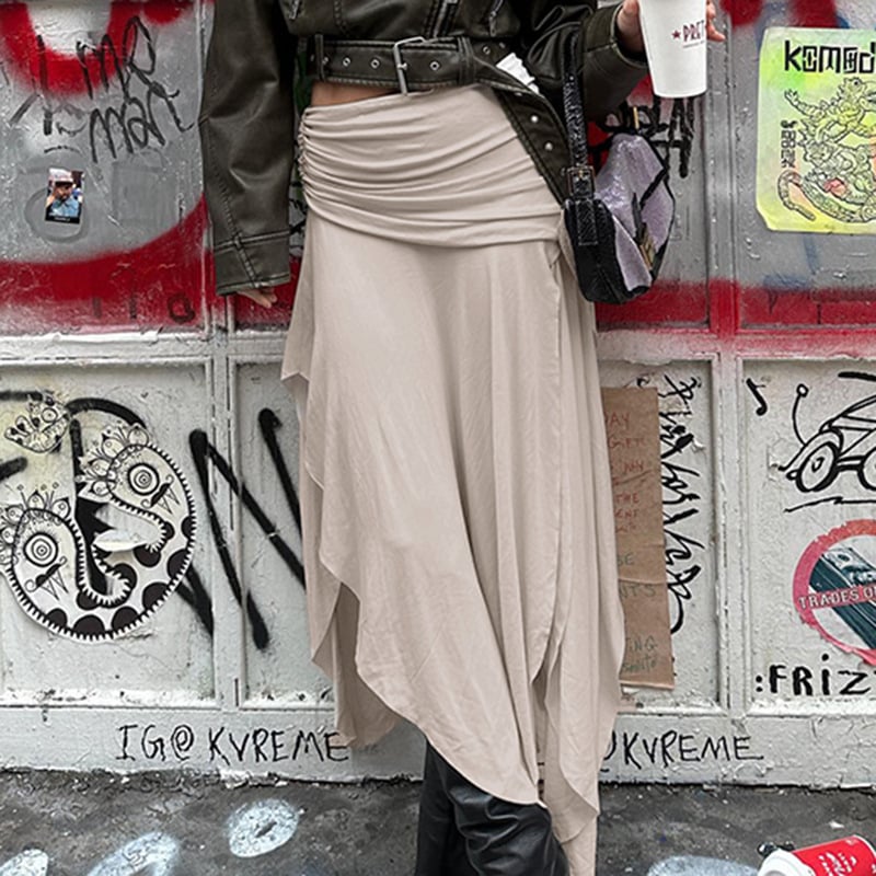 Isla Drape Wrap Skirt - Musttbuy
