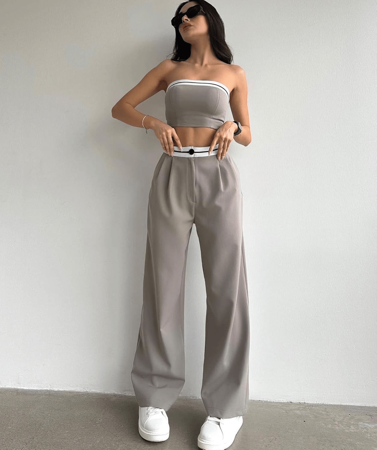 Kaia Tailored Tube Set - Musttbuy