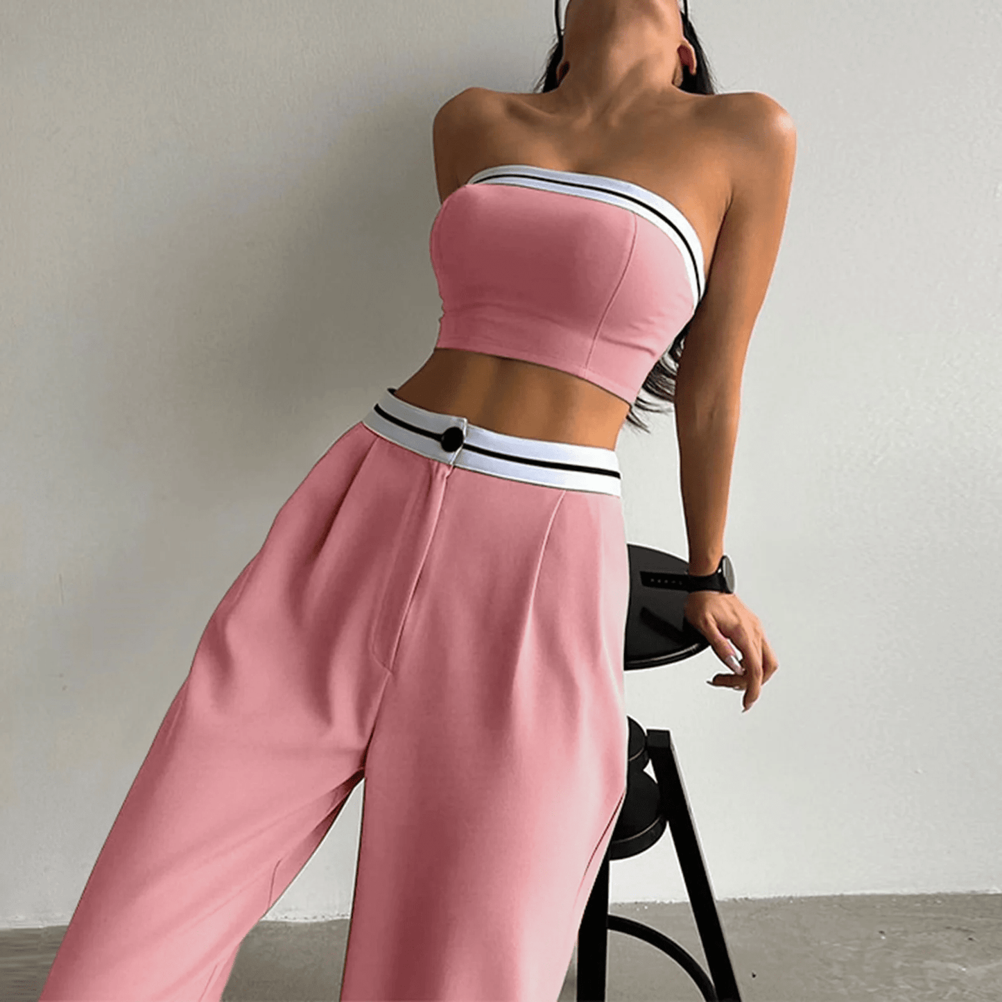 Kaia Tailored Tube Set - Musttbuy