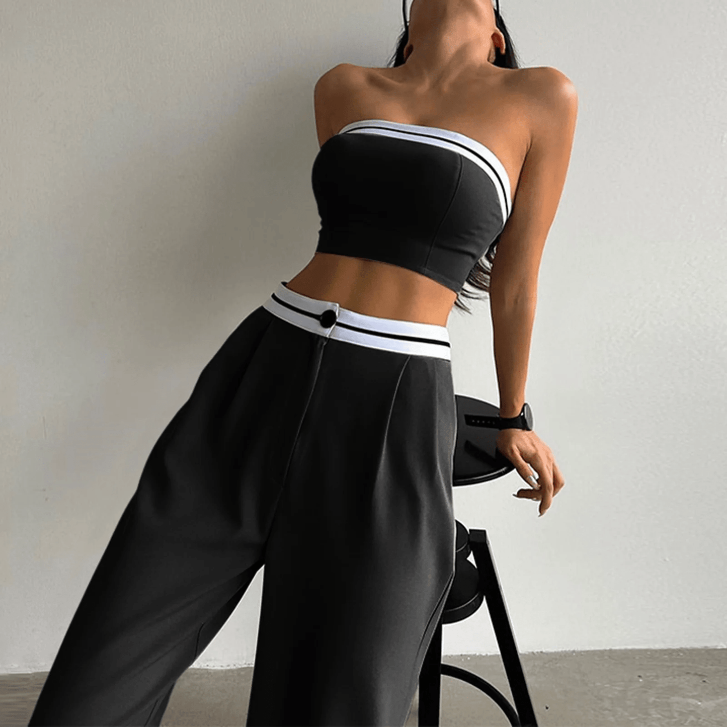 Kaia Tailored Tube Set - Musttbuy