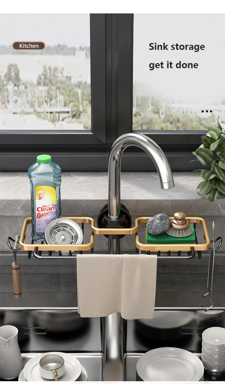 Kitchen Storage Faucet Rack - Musttbuy