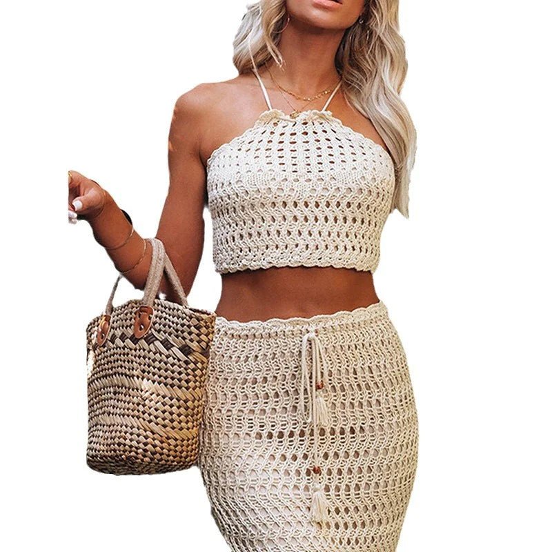 Knitted Beach Bikini Set - Musttbuy