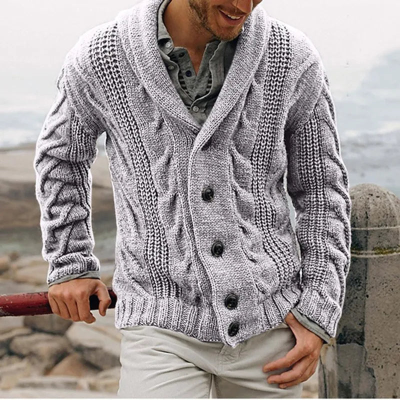 Knitted Cardigan Sweater - Musttbuy
