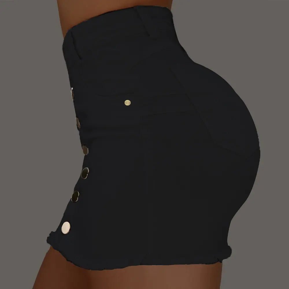 Lana Button - Up Denim Skirt - Musttbuy