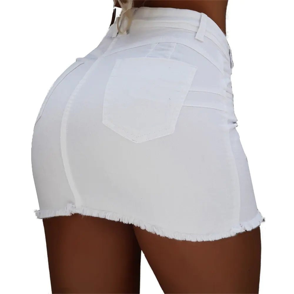 Lana Button - Up Denim Skirt - Musttbuy