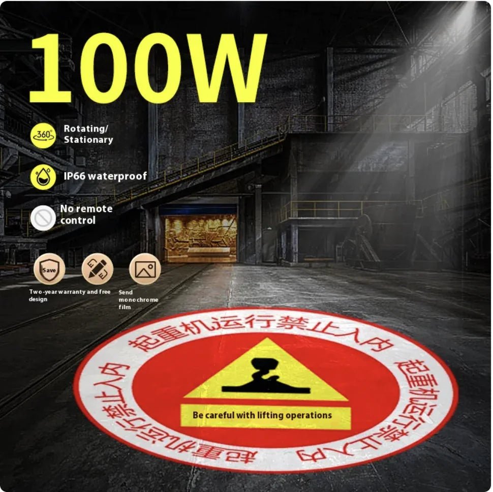 LED Outdoor Advertising Projection Lamp - Musttbuy