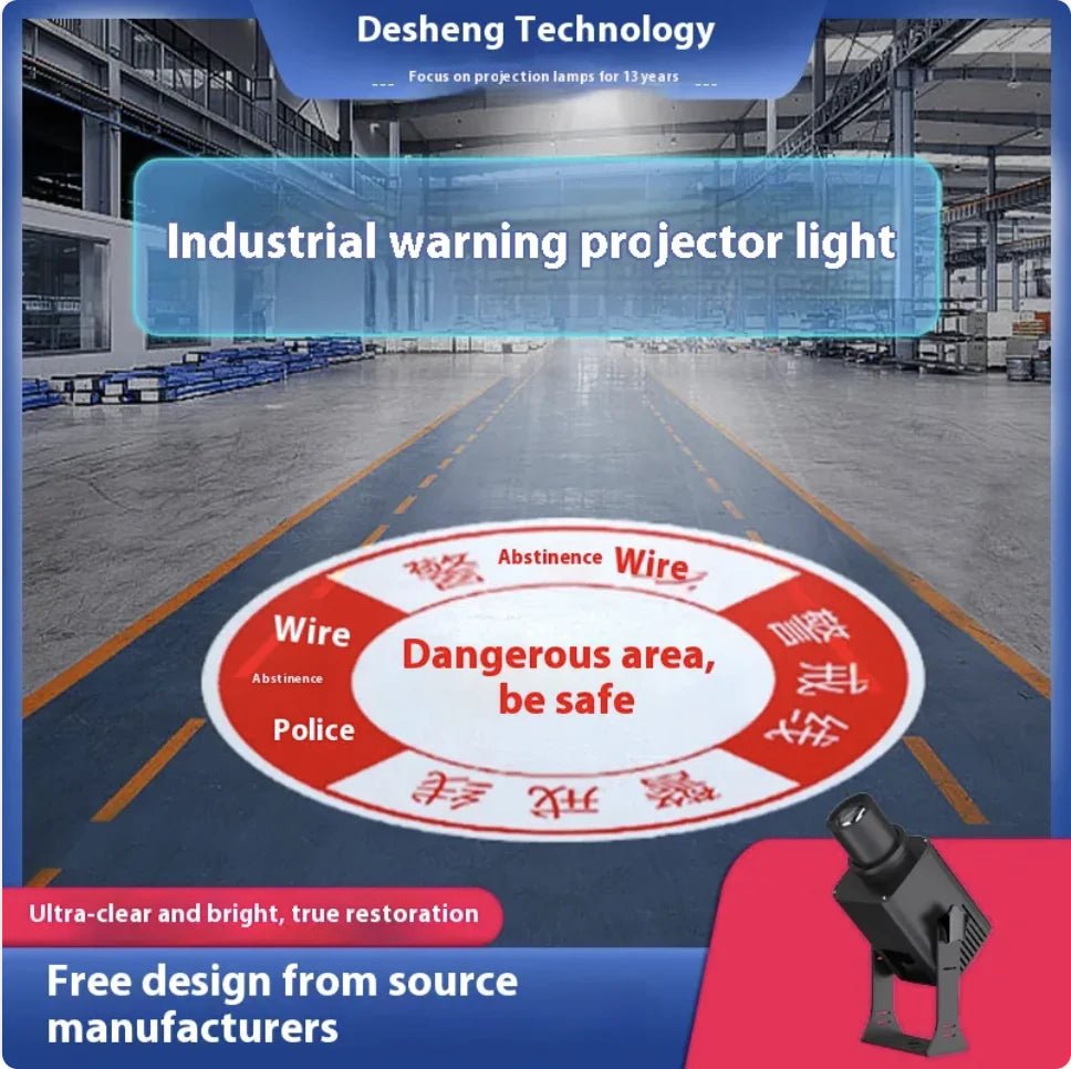 LED Outdoor Advertising Projection Lamp - Musttbuy