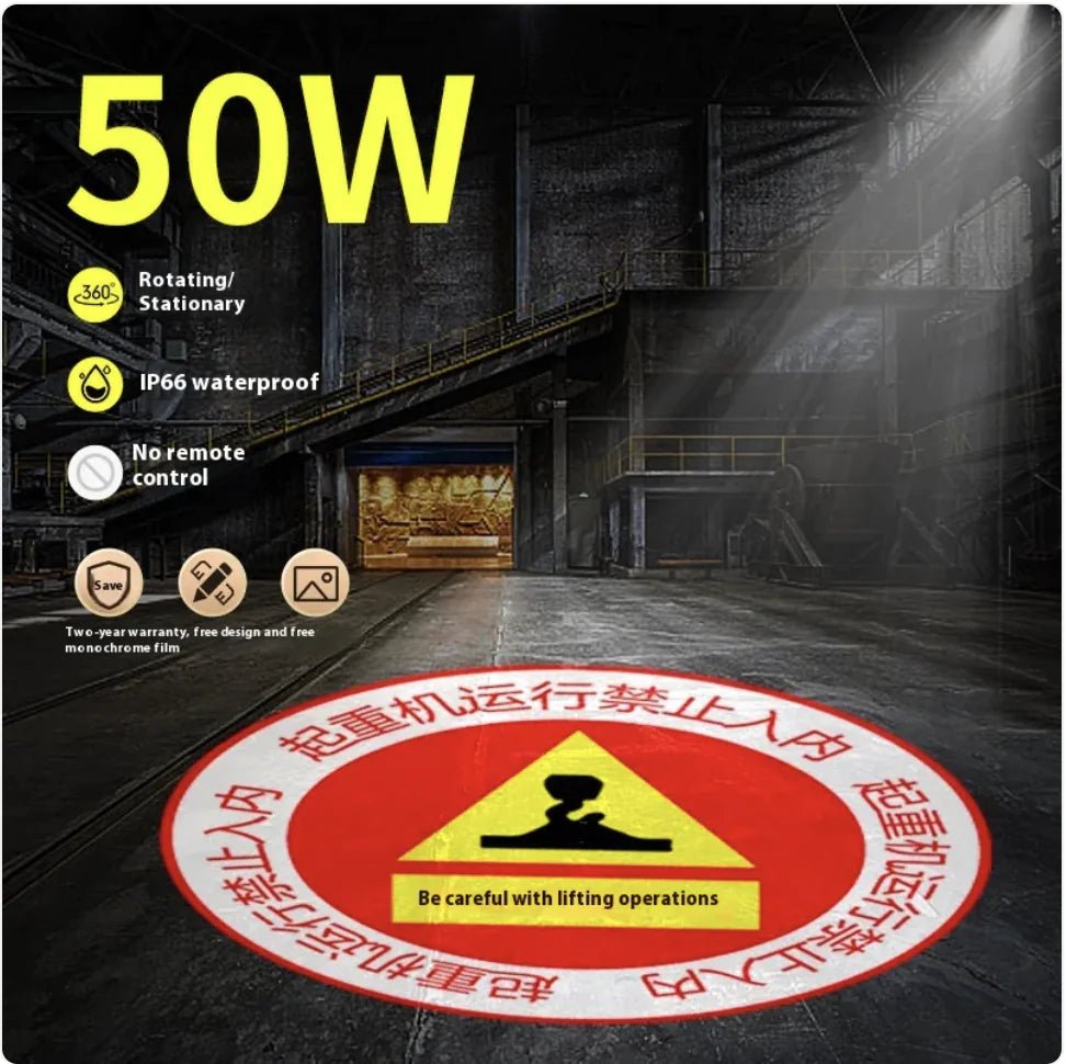 LED Outdoor Advertising Projection Lamp - Musttbuy