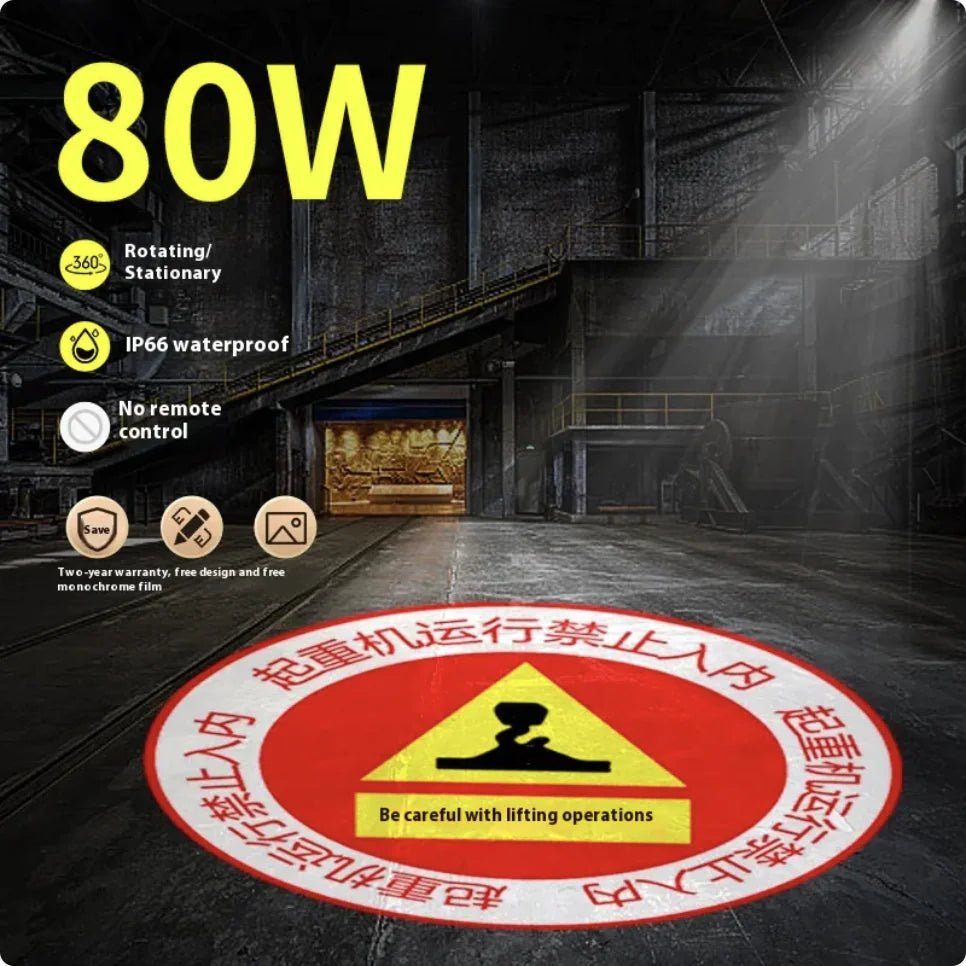 LED Outdoor Advertising Projection Lamp - Musttbuy