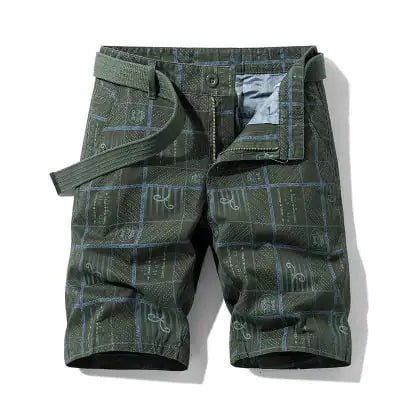Ledger Print Shorts - Musttbuy