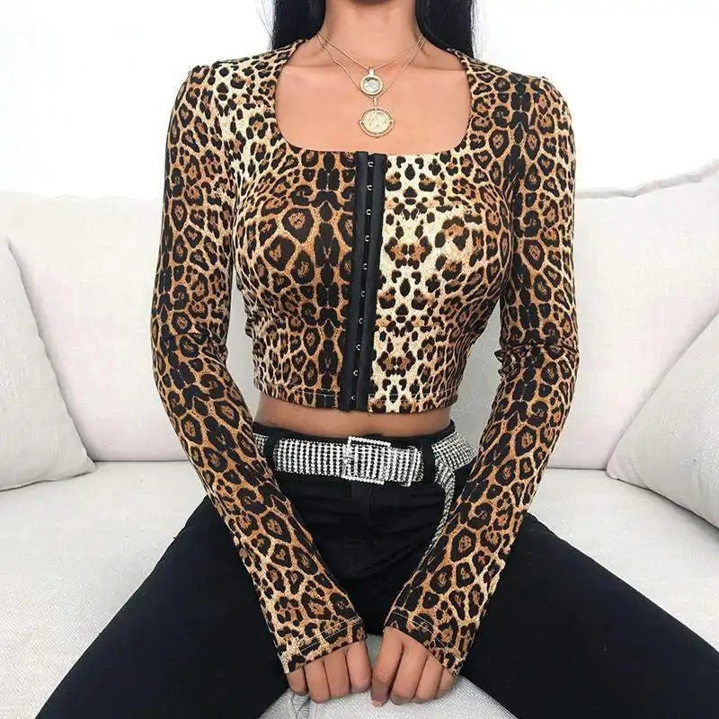 Leopard Crop Top - Musttbuy