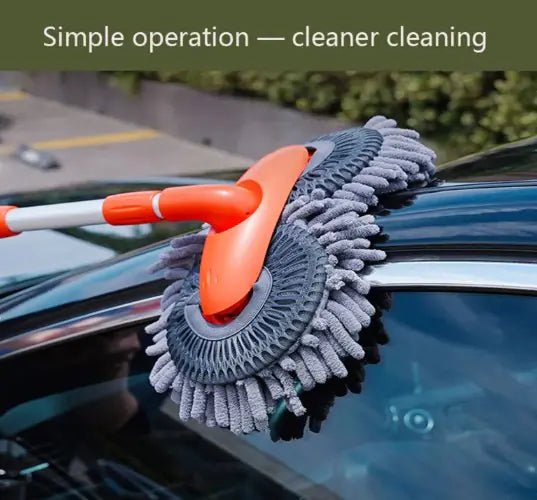 Long Handle Retractable Car Wash Mop - Musttbuy