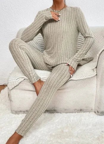 Long Sleeve Shirt & Trousers Suit - Musttbuy