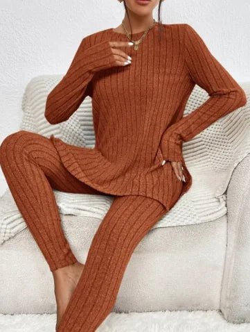 Long Sleeve Shirt & Trousers Suit - Musttbuy