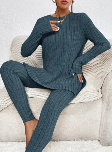 Long Sleeve Shirt & Trousers Suit - Musttbuy
