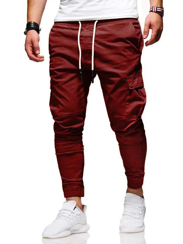 Men Thin Cotton Casual Pants - Musttbuy