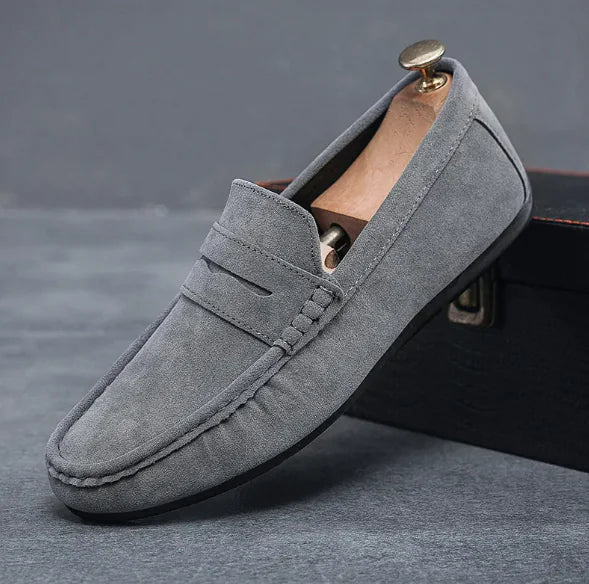 Men's Casual Flat Leather Shoes - Musttbuy
