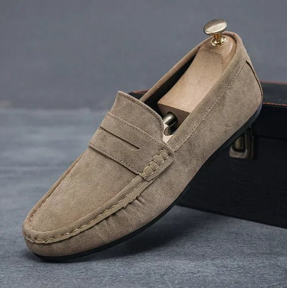 Men's Casual Flat Leather Shoes - Musttbuy