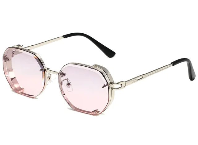 Men's Fashion Square Metal Sunglasses - Musttbuy