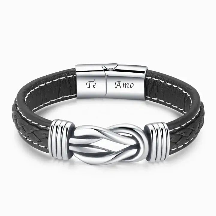 Men's Leather Bracelet - Musttbuy