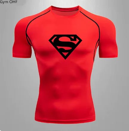 Men's Sports Quick Dry T Shirt Compression Gym - Musttbuy