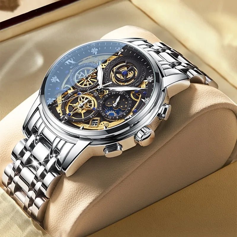 Men's Stainless Steel Watch - Musttbuy