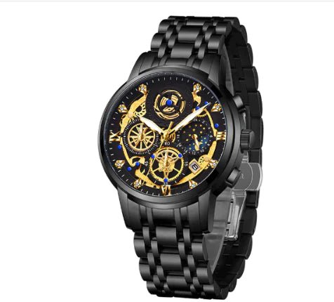 Men's Stainless Steel Watch - Musttbuy