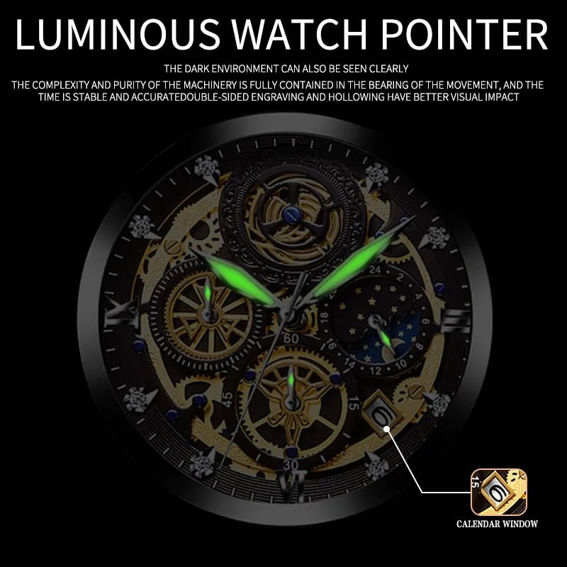 Men's Stainless Steel Watch - Musttbuy
